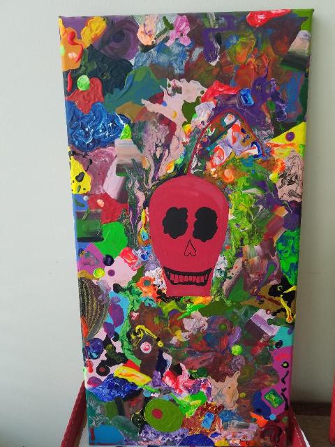 Abstract Skull
